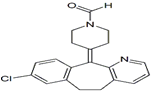 Loratadine N-Formyl Impurity ;N-Formyl Desloratadine ; 8-Chloro-6,11-dihydro-11-(N-formyl-4-piperinylidene)-5H-benzo[5,6]cyclohepta[1,2-b] pyridine  | 117810-61-4