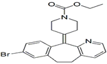 Loratadine 8-Bromo Impurity ;Loratadine 8-Bromo Analog ; 8-Bromo-6,11-dihydro-11-[N-ethoxycarbonyl-4-piperidylidene]-5H-benzo[5,6] cyclohepta[1,2-b]pyridine