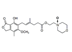 Mycophenolate Mofetil EP Impurity G ;Mycophenolate Mofetil N-Oxide ; 2-(Morpholin-4-yl)ethyl (4E)-6-(4-hydroxy-6-methoxy-7-methyl-3-oxo-1,3-dihydroisobenzofuran-5-yl)-4-methylhex-4-enoate N-oxide  | 224052-51-1