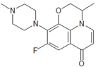 Ofloxacin EP Impurity B ;Ofloxacin Descarboxyl Impurity ; (RS)-9-Fluoro-2,3-dihydro-3-methyl-10-(4-methyl-1-piperazinyl)-7-oxo-7H-pyrido[1,2,3-de]-1,4-benzoxazine | 123155-82-8 