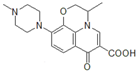 Ofloxacin EP Impurity C ;Ofloxacin Desfluoro Impurity ; (RS)-2,3-Dihydro-3-methyl-10-(4-methyl-1-piperazinyl)-7-oxo-7H-pyrido[1,2,3-de]-1,4-benzoxazine-6-carboxylic acid