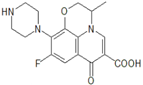 Ofloxacin EP Impurity E ;Ofloxacin USP Related Compound A ; N-Desmethyl Ofloxacin ; (RS)-9-Fluoro-2,3-dihydro-3-methyl-10-(1-piperazinyl)-7-oxo-7H-pyrido[1,2,3-de]-1,4-benzoxazine-6-carboxylic acid | 82419-52-1 