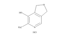 Pyridoxine EP Impurity A;  Pyridoxine Cyclic Ether Impurity Hydrochloride Salt; 1,3-Dihydro-6-methylfuro[3,4-c]pyridin-7-ol Hydrochloride  |  1006-21-9