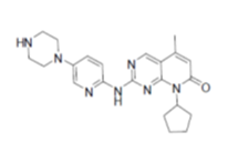 Palbociclib Impurity B;  8-cyclophenyl-5-methyl-2-(5-(piperazin-1-yl)pyridin-2-ylamino)pyrido[2,3-d]pyrimidin-7(8H)-one