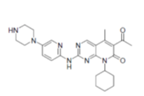Palbociclib Impurity C;  6-acetyl-8-cyclohexyl-5-methyl-2-[(5-piperazin-1-ylpyridin-2-yl)amino]pyrido[2,3-d]pyrimidin-7-one