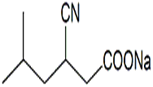 Pregabalin 3-Cyano Impurity ; 3-Cyano-5-methylhexanoic acid sodium salt |  181289-16-7
