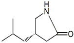 Pregabalin Lactam S-Isomer ;(S)-4-(2-Methylpropyl)-2-pyrrolidinone ; (S)-4-Isobutyl-2-pyrrolidinone |  181289-23-6