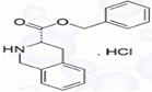Quinapril Bicyclic Acid Benzyl Ester ;  (S)-1,2,3,4-Tetrahydroisoquinoline-3-carboxylic acid benzyl ester HCl |  103733-30-8