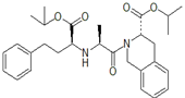Quinapril Isopropyl Isopropyl Di-Ester ; [3S-[2[R*(R*)],3R*]]-2-[2-[[1-(Isopropyloxycarbonyl)-3-phenylpropyl]amino]-1-oxopropyl]-1,2,3,4-tetrahydro-3-isoquinolinecarboxylic acid isopropyl ester