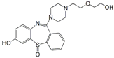 Quetiapine 7-Hydroxy Sulfoxide ;Quetiapine S-Oxide 7-Hydroxy Metabolite ; 7-Hydroxy Quetiapine Sulfoxide | 1185170-04-0 