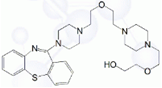 Quetiapine EP Impurity N ;Quetiapine Dipiperazine Diether Impurity ; 4-[2-[2-(4-Dibenzo [b,f] [1,4]thiazepin-11-yl-1-piperazinyl)ethoxy]ethyl]-1-[(2-hydroxyethoxyl)ethyl]-piperazine  | 1800291-86-4