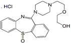 Quetiapine EP Impurity S ; Quetiapine Sulfoxide (HCl Salt)  ; 2-[2-[4-(5-Oxidodibenzo[b,f][1,4]thiazepin-11-yl)-1-piperazinyl]ethoxy]ethanol HCl | 329216-63-9