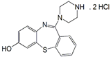 Quetiapine DBTP 7-Hydroxy Metabolite ;7-Hydroxy-N-des {[2-(2-hydroxy)ethoxy]ethyl} Quetiapine Dihydrochloride ; 11-(1-Piperazinyl)-dibenzo[b,f][1,4]thiazepin-7-ol dihydrochloride | 232597-73-8 