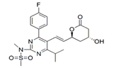 Rosuvastatin EP Impurity D  ;Rosuvastatin (3R,5S)-Lactone ; Rosuvastatin (5S)-Lactone ; N-[4-(4-Fluorophenyl)-6-(1-methylethyl)-5-[(1E)-2-[(2S,4R)-tetrahydro-4-hydroxy-6-oxo-2H-pyran-2-yl]ethenyl]-2-pyrimidinyl]-N- methylmethanesulfonamide | 503610-43-3