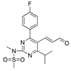 Rosuvastatin Oxopropenyl Impurity ; N-[4-(4-Fluorophenyl)-6-(1-methylethyl)-5-[(1E)-3-oxo-1-propenyl]-2-pyrimidinyl]-N-methyl-methanesulfonamide | 890028-66-7