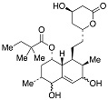 3`,5`-Dihydrodiol Simvastatin(Mixture of Diastereomers); (1S,3R,7R,8S,8aR)-4,6-Dihydroxy-8-(2-((2R,4R)-4-hydroxy-6-oxotetrahydro-2H-pyran-2-yl)ethyl)-3,7-dimethyl-1,2,3,4,6,7,8,8a-octahydronaphthalen-1-yl 2,2-dimethylbutanoate