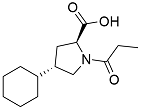 1-(1-Oxopropyl)-(4S)-4-cyclohexyl-L-proline;  1421283-57-9