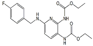 Flupirtine 2-Ethyl Carbamate ;Ethyl {2-(N-ethoxycarbonylamino)-6-[(4-fluorobenzyl)amino]pyridin-3-yl}carbamate  |  1552323-75-7
