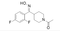 1-(4-((2,4-difluorophenyl)(hydroxyimino)methyl) piperidin-1-yl)ethan-1-one