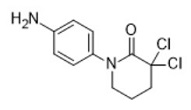 1-(4-Aminophenyl)3-3-dichloro-2-piperidinone