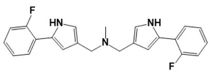 1-(5-(2-Fluorophenyl)-1H-pyrrol-3-yl)-N-((5-(2-fluorophenyl)-1H-pyrrol-3-yl)methyl)-N-methylmethanamine