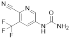1-(6-Cyano-5-(trifluoromethyl)pyridin-3-yl)urea