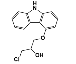 1-((9H-carbazol-4-yl)oxy)-3-chloropropan-2-ol