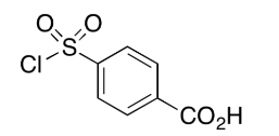 4-(Chlorosulfonyl)benzoic Acid; p-(Chlorosulfonyl)benzoic Acid; 4-Carboxybenzenesulfonyl Chloride; 4-Carboxyphenylsulfonyl Chloride; p-Carboxybenzenesulfonyl Chloride  |10130-89-9