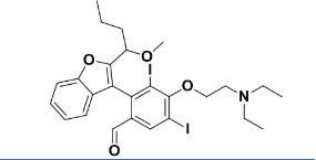 Amiodarone Impurity G(Oxalate) ;1-Methoxy Amiodarone;Amiodarone USP RC G (Base);[2-[(1RS)-1-Methoxybutyl]benzofuran-3-yl][4-[2-(diethylamino)ethoxy]-3,5-diiodophenyl] methanone | 1087223-70-8