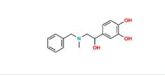 N-BENZYL EPINEPHRINE  ;4-[1-Hydroxy-2-[methyl(phenylmethyl)amino]ethyl]-1,2-benzenediol; N-Benzyl Epinephrine; rac Adrenaline Impurity D|1095714-91-2