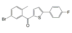 Canagliflozin Impurity 3 ;(5-Bromo-2-methylphenyl)(5-(4-fluorophenyl)thiophen-2-yl)methanone |1132832-75-7
