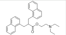 Naftidrofuryl EP Impurity C (free base);2-(Diethylamino)ethyl 3-(naphthalen-1-yl)-2-[(naphthalen-1-yl)methyl]propanoate|115025-98-4