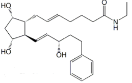 Bimatoprost Impurity B ; 5,6-Trans impurity for Bimatoprost; Bimatoprost (5E)-Isomer ; (5E)-Bimatoprost ; (5E)-7-[(1R,2R,3R,5S)-3,5-Dihydroxy-2-[(1E,3S)-3-hydroxy-5-phenyl-1-penten-1-yl]cyclopentyl]-N-ethyl-5-heptenamide |1163135-95-2