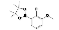 2-(2-Fluoro-3-methoxyphenyl)-4,4,5,5-tetramethyl-1,3,2-dioxaborolane, | 1165936-00-4