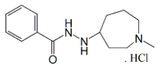 Azelastine EP Impurity B ;Azelastine USP RC B ;N’-(1-Methylazepan-4-yl)benzohydrazine HCl ;Benzoic acid 2-(hexahydro-1-methyl-1H-azepin-4-yl)hydrazide HCl  |  117078-69-0