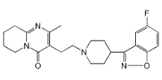 RisperidoneEP Impurity D Or 5-Fluororisperidone  ;(3-[2-[4-(5-Fluoro-1,2-benzisoxazol-3-yl)piperidin-1-yl]ethyl]-2-methyl-6,7,8,9-tetrahydro-4H-pyrido[1,2-a]pyrimidin-4-one) |1199589-74-6