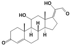 (11β,17E)-11,20-Dihydroxy-3-oxo-pregna-4,17(20)-dien-21-al/105562-12-7