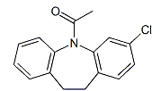 Carbamazepine Impurity 1 ;  5-Acetyl-3-chloro-10,11-dihydro-5H-dibenzo[b,f]azepine  |  25961-11-9