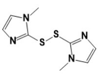 Methimazole dimer impurity; bis(1-methylimidazol-2-yl) disulphide/61747-29-3