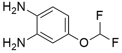1,2-Diamino-4-difluoromethoxy benzene ; 172282-50-7