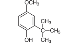 3-tert-Butyl-4-hydroxyanisole (BHA) ;Butylhydroxyanisole;3-t-Butyl-4-hydroxyanisole;2-(1,1-dimethylethyl)-4-methoxyphenol;Butylated Hydroxyanisole (BHA)  |121-00-6