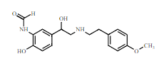Formote rol Fumarate EP impurity- B ;N-(2-hydroxy-5-(1-hydroxy-2-((4-methoxyphenethyl)amino)ethyl)phenyl)formamide  |1224588-66-2
