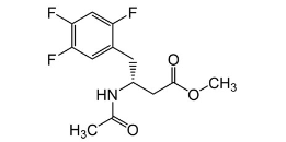 Methyl (R)-3-acetamido-4-(2,4,5-trifluorophenyl)butanoate;(R)-methyl 3-acetamido-4-(2,4,5-trifluorophenyl)butanoate |1234321-83-5