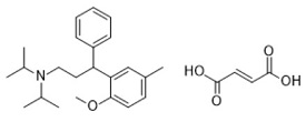 Tolterodine EP Impurity C ; Tolterodine USP RC A ;rac-Tolterodine Methoxy Analog (Fumarate) ;N,N-Diisopropyl-3-(2-methoxy-5-methylphenyl)-3-phenylpropan-1-amine fumarate  |  1240303-69-8
