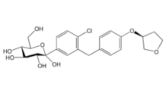 Empagliflozin 1-Hydroxy Impurity ;(2S,3R,4S,5S,6R)-2-(4-Chloro-3-(4-(((S)-tetrahydrofuran-3-yl)oxy)benzyl)phenyl)-6-(hydroxymethyl)-2-methoxytetrahydro-2H-pyran-3,4,5-triol  |1279691-35-8
