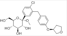 EMPAGLIFLOZIN IMPURITY-IV ; (1-Chloro-4-(1-methoxy-D-glucopyranos-1-yl)-2-(4-(S)-tetrahydrofuran-3-yloxy-benzyl)-benzene) (S-III-Methoxy)|  1279691-36-9