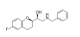 Nebivolol Desfluorochromane N-Benzyl Impurity ; (1SR,2RS)-2-(2-Benzylamino-1-hydroxyethyl)-6-fluorochromane;