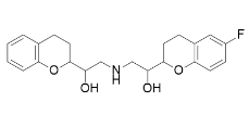 Nebivolol USP RC E ;Monodesfluoro Nebivolol HCl ;  1-(Chroman-2-yl)-2-((2-(6-fluorochroman-2-yl)-2-hydroxyethyl)amino)ethanol hydrochloride ;; 129101-34-4 (base)
