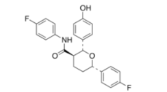Ezetimibe Tetrahydropyran Impurity ; Ezetimibe Tetrahydropyran Impurity ; (2R,3R,6S)-N,6-Bis(4-fluorophenyl)tetrahydro-2-(4-hydroxyphenyl)-2H-pyran-3-carboxamide ;