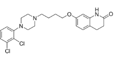 Aripiprazole ; 7-[4-[4-(2,3-Dichlorophenyl)-1-piperazinyl]butoxy]-3,4-dihydro-2(1H)-quinolinone  |  129722-12-9